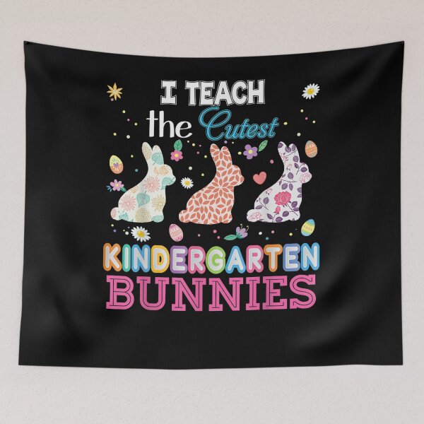 Item preview, I Teach The Cutest Bunnies In Kindergarten Easter Peeps  designed and sold by mylahKristian.