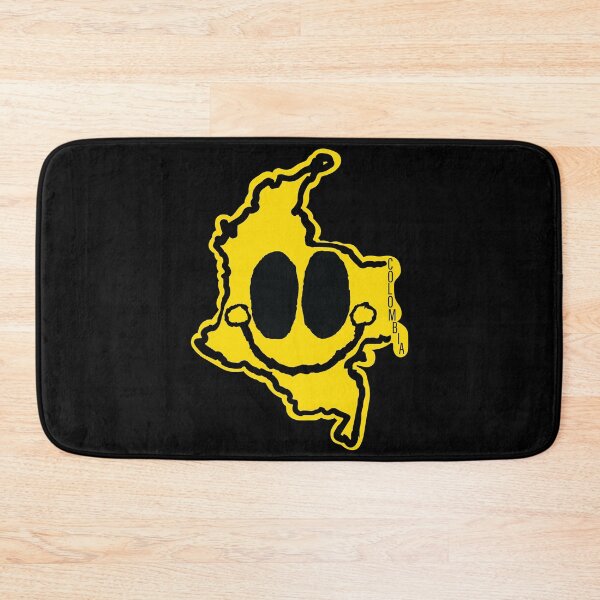 Item preview, Colombia Happy Cartoon Map Face with smile designed and sold by pelagio.