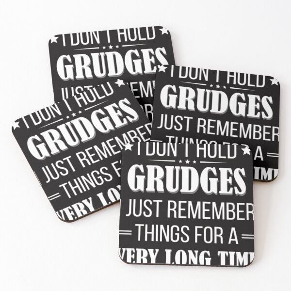 Item preview, I Don't Hold Grudges designed and sold by thanguy252.
