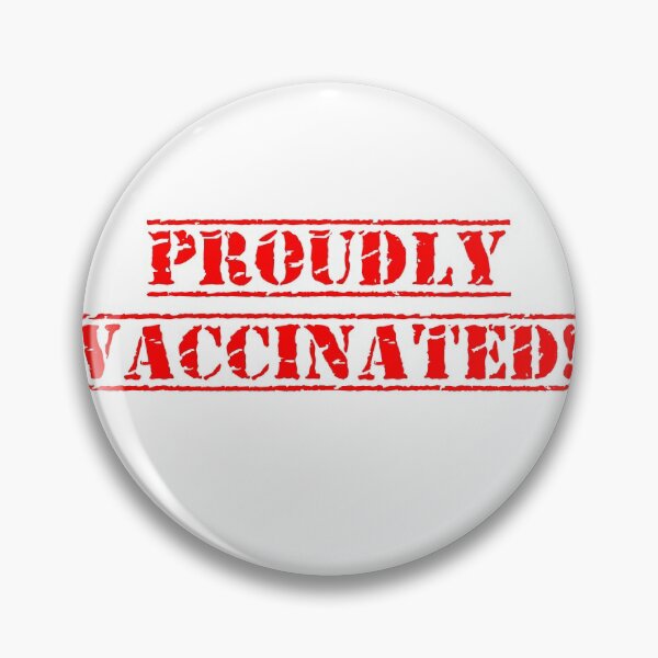 Item preview, Vaccinated & Proud designed and sold by EmpressG.