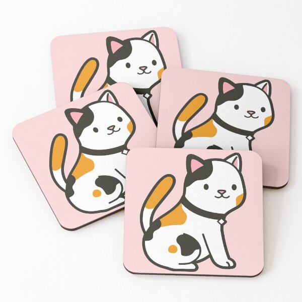 Item preview, Cute Sitting Cat Drawing designed and sold by SLAG-Creative.