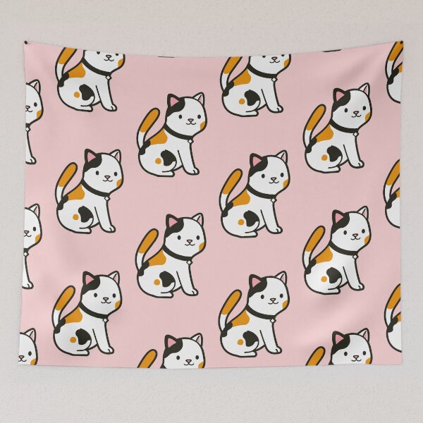 Item preview, Cute Sitting Cat Drawing designed and sold by SLAG-Creative.