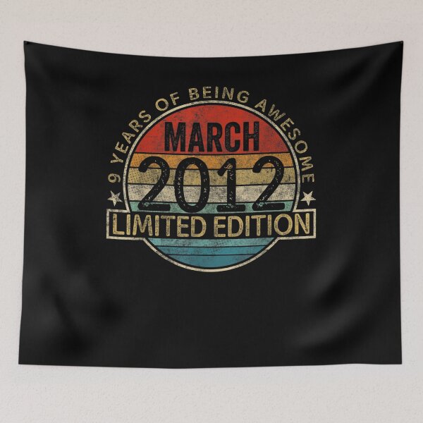 Item preview, Vintage March 2012 Limited Edition 9th Birthday 9 Year Old  designed and sold by mylahKristian.