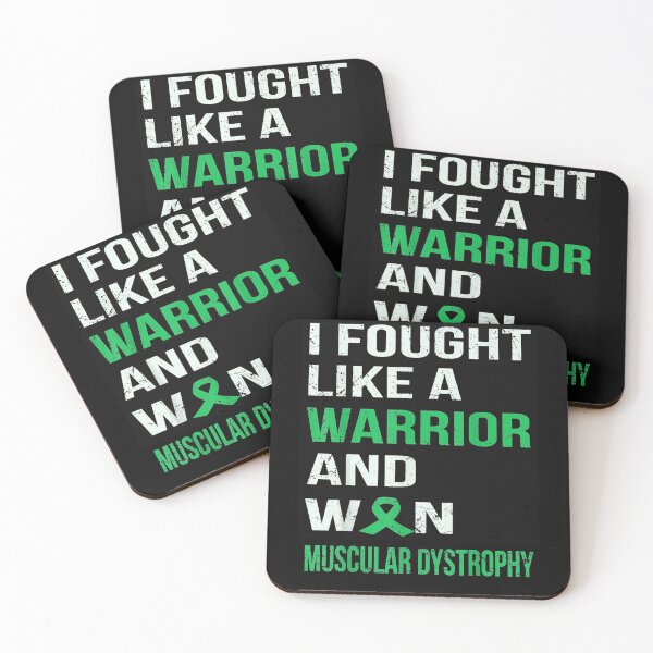 Item preview, I Fought Like A Warrior Won Muscular Dystrophy  designed and sold by mylahKristian.