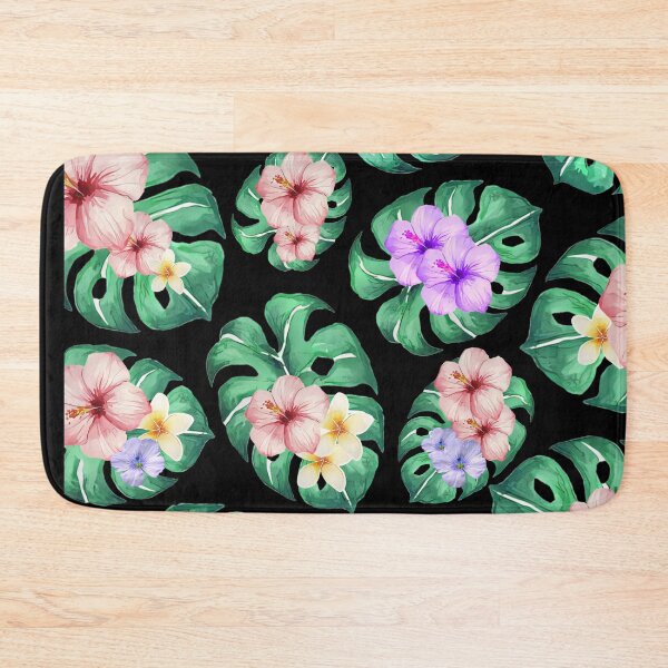 Item preview, Tropical flower leaves designed and sold by cizito.