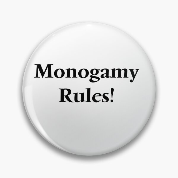 Item preview, Monogamy Rules!! designed and sold by JacksonBunz.