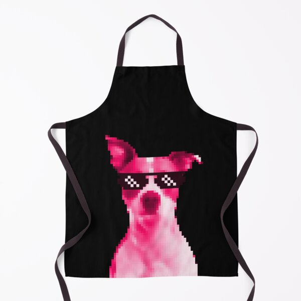 Item preview, Dog with sunglasses pixel retro designed and sold by emm-j.