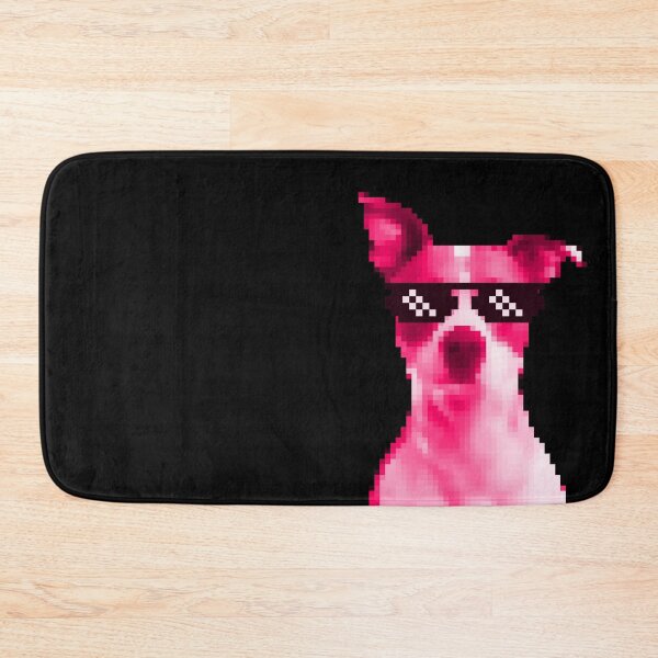 Item preview, Dog with sunglasses pixel retro designed and sold by emm-j.