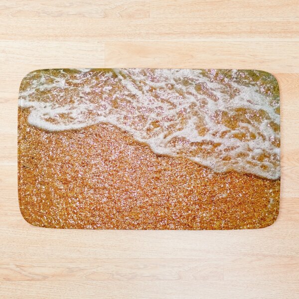 Item preview, A wave throwing out onto the sea shore, natural background  designed and sold by helenkaiy.