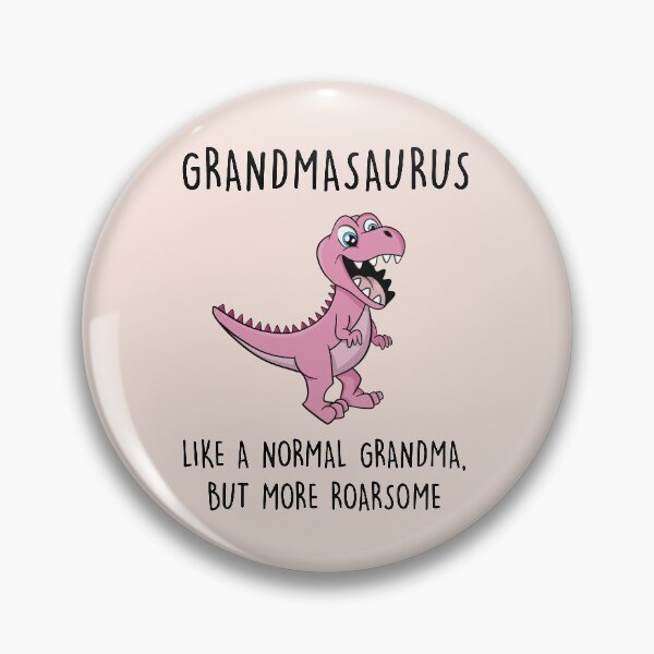 Item preview, Grandma Gift - Grandma Dinosaur 'Grandmasaurus, Like a Normal Grandma, but more Roarsome' designed and sold by LEFDDesigns.