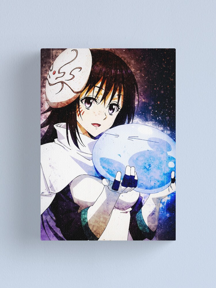 That Time I Got Reincarnated As A Slime Shizue Izawa Canvas Print For Sale By Spacefoxart