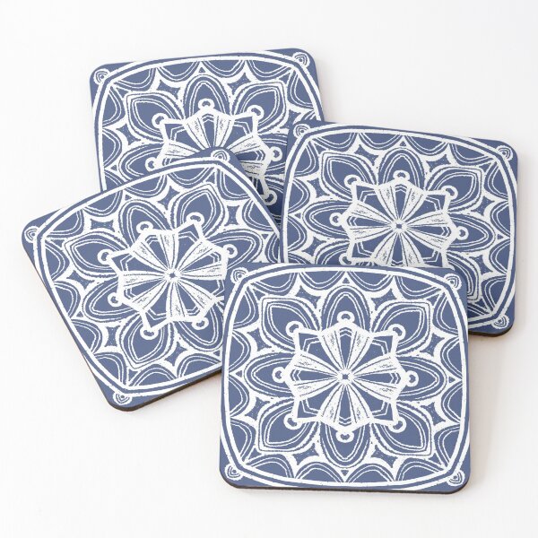 Item preview, Classic Navy Mandala designed and sold by Gretchen Slagle Studio.