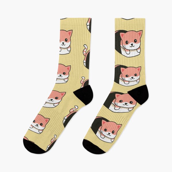 Item preview, Cute Sushi Cat Drawing designed and sold by SLAG-Creative.