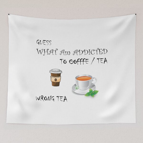 Item preview, Tea and not coffee designed and sold by Phoebe (meaning radiant) Millie.