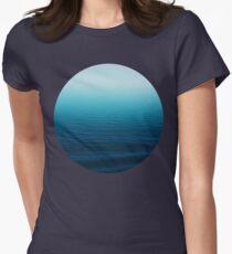 Deep Blue Women's Fitted T-Shirt