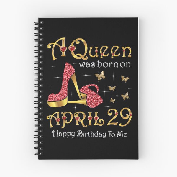 Item preview, A Queen Was Born On April 29 29th April Birthday  designed and sold by mylahKristian.