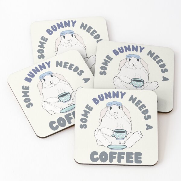 Item preview, Some Bunny Needs A Coffee III designed and sold by ViewerEqualsPhoton.
