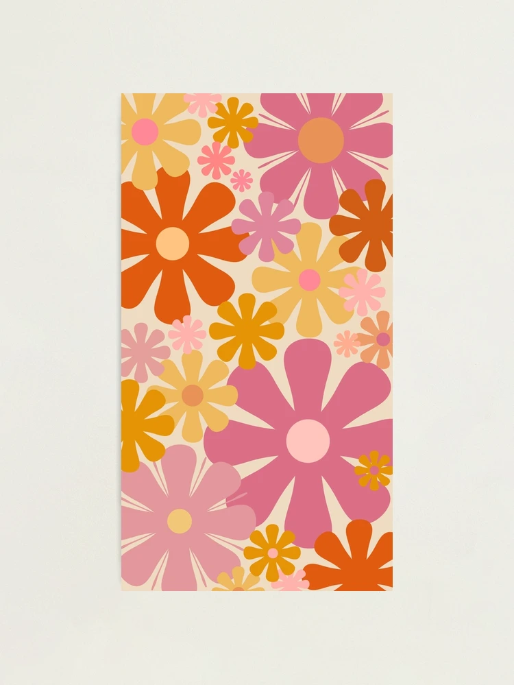 60s vintage フラワーパターン　トップス fpp,large,lustre,wall_texture,