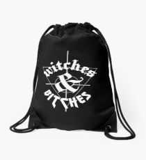 WITCHES & BITCHES Drawstring Bag
