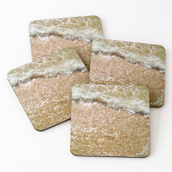 Item preview, A wave throwing out onto the sea shore, natural background  designed and sold by helenkaiy.