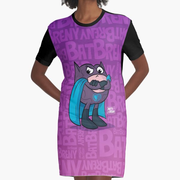Super Héroe BatBreny Vestido camiseta