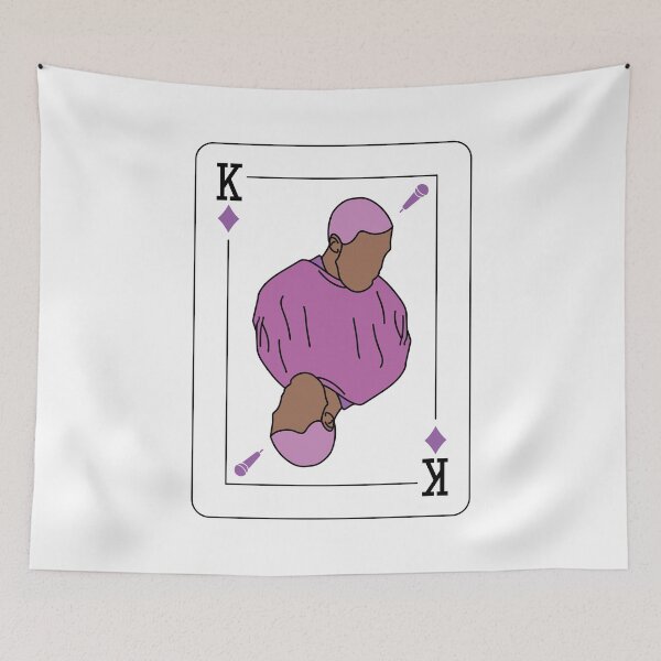 Artikelvorschau, Kanye Spielkarte entworfen und verkauft von Poly-Apparel.