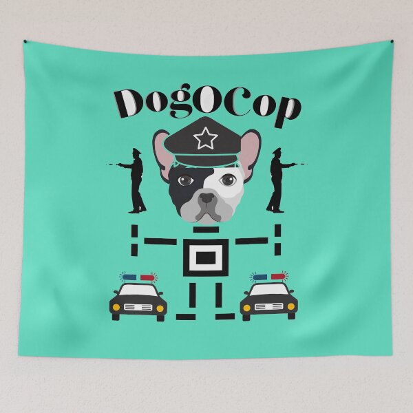 Item preview, ROBODOG DOGOCOP designed and sold by Flirt-Teez.