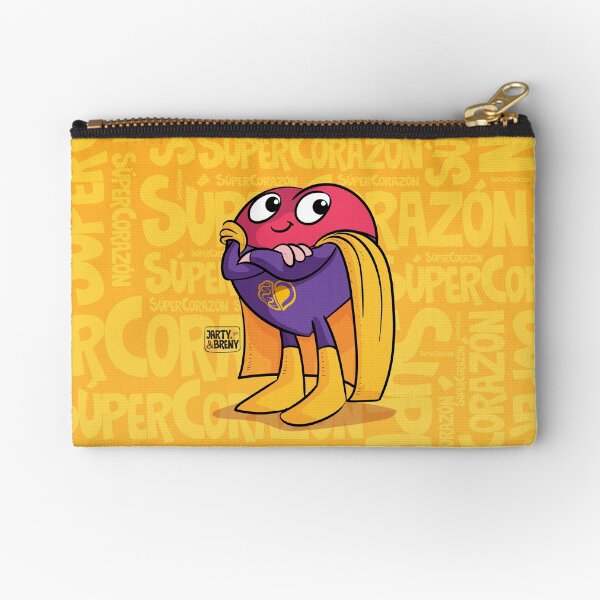 Super Héroe Súper Corazón Bolsos de mano