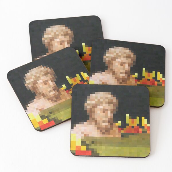 Item preview, Bust - Minecraft Painting designed and sold by ImInvesting.
