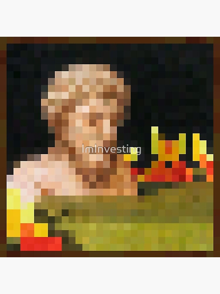 Bust - Minecraft Painting Poster