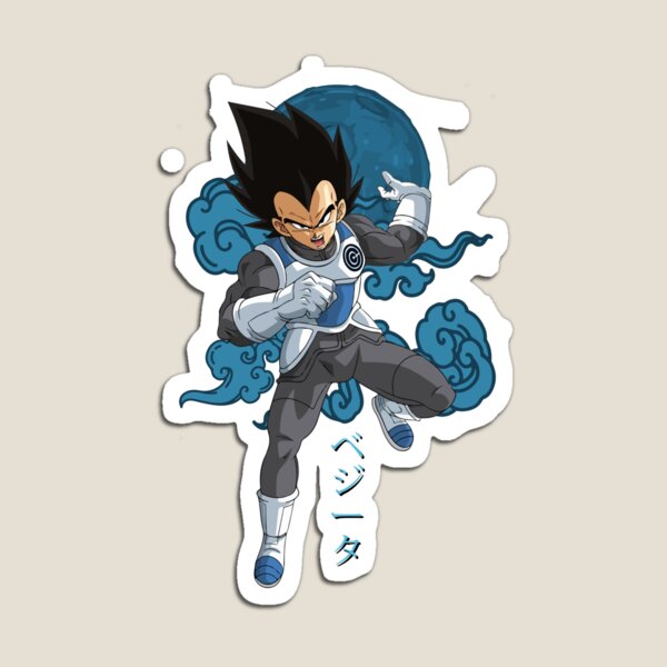 SSJ Vegeta Magnet for Sale by jixelpatterns