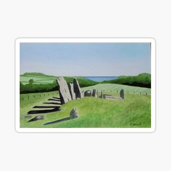 Item preview, Cairnholy Standing Stones designed and sold by carlacorneliart.