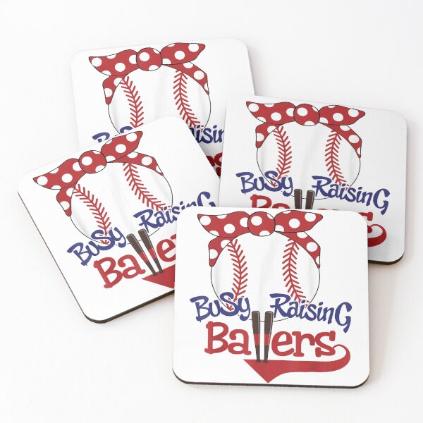 Item preview, Busy Raising Ballers Softball Baseball Mom Life Mothers Day designed and sold by JoelMTorres.