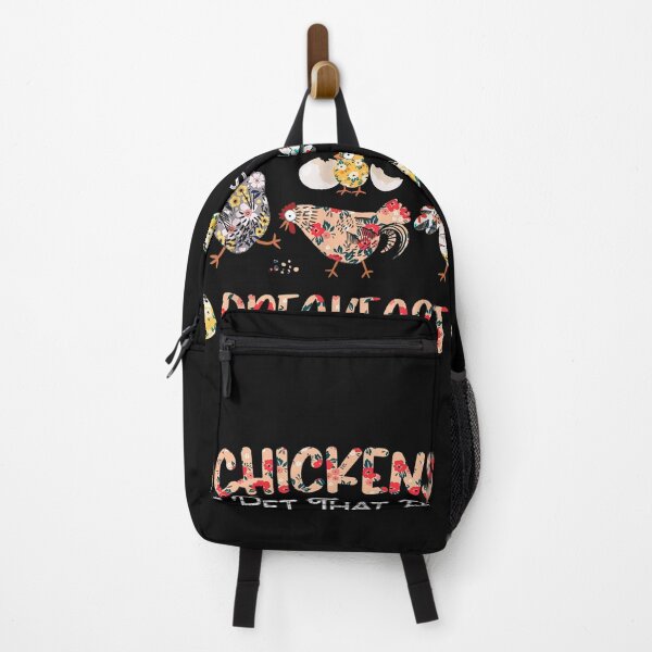 Item preview, Floral Chickens the Pet that Poops Breakfast designed and sold by JaneAdams78.