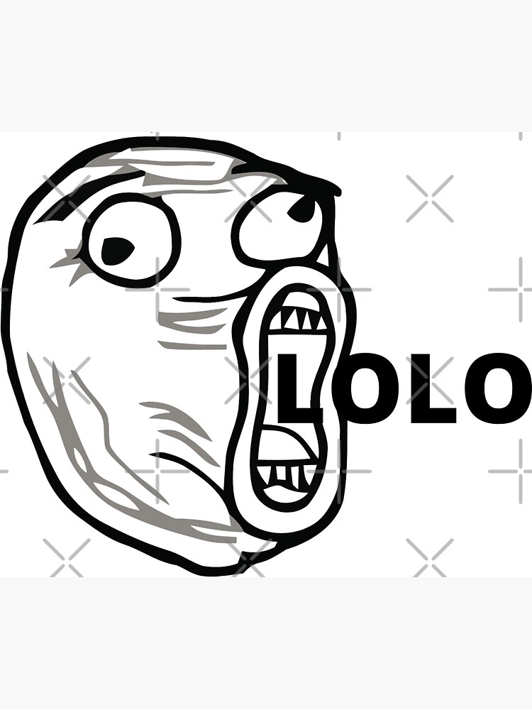 Lol Meme Face PNG & SVG Design For T-Shirts