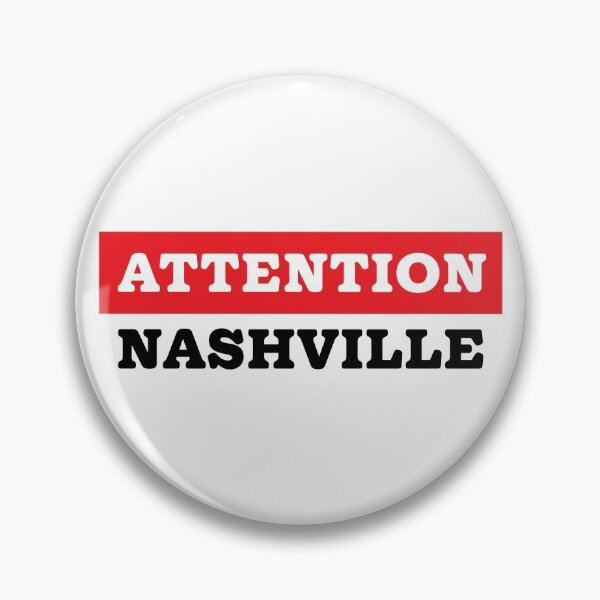 Item preview, Attention Nashville designed and sold by Mumgle.