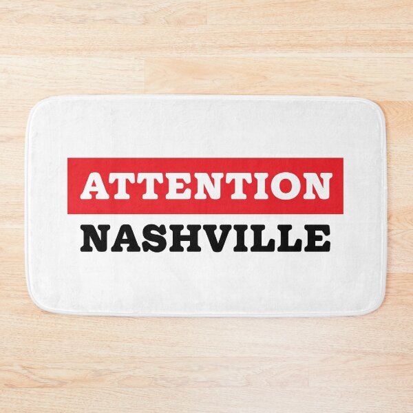 Item preview, Attention Nashville designed and sold by Mumgle.