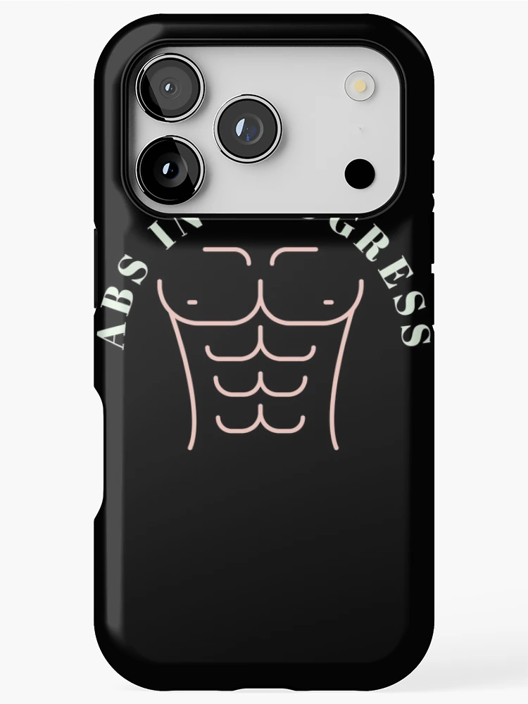 Thumbnail 1 of 4, iPhone Case, Abs In Progress Incomplete designed and sold by PCpallavi.