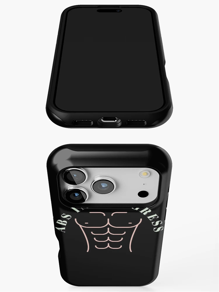 Thumbnail 3 of 4, iPhone Case, Abs In Progress Incomplete designed and sold by PCpallavi.