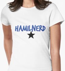 Hamilnerd Star Women's Fitted T-Shirt