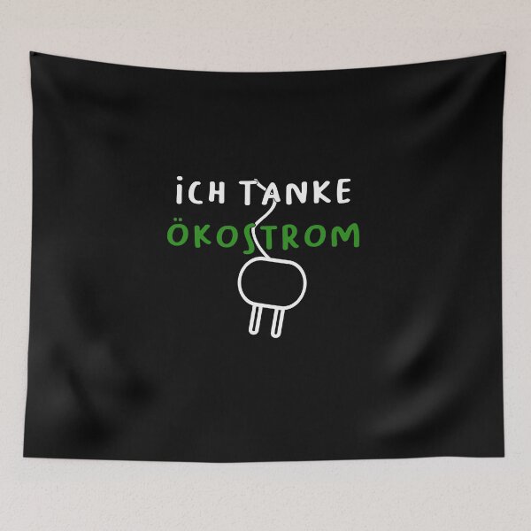 Item preview, I fill up with green electricity designed and sold by DesignbyManthey.