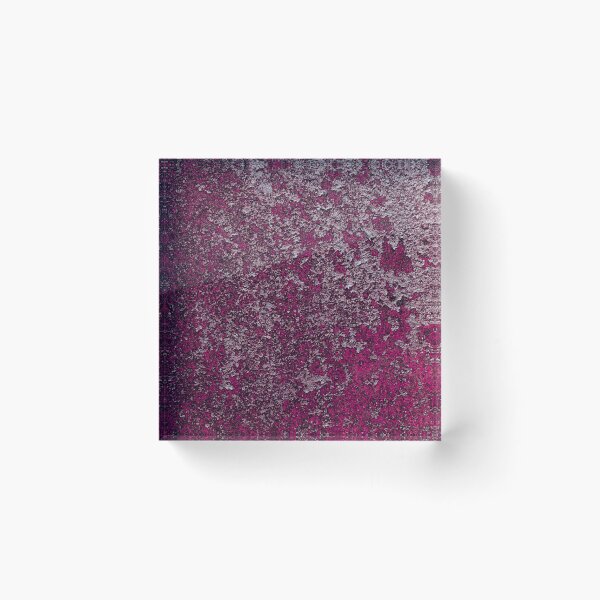 Artikelvorschau, Mitternacht Magenta Rusted Metal Texture Abstract entworfen und verkauft von TGIYHome.