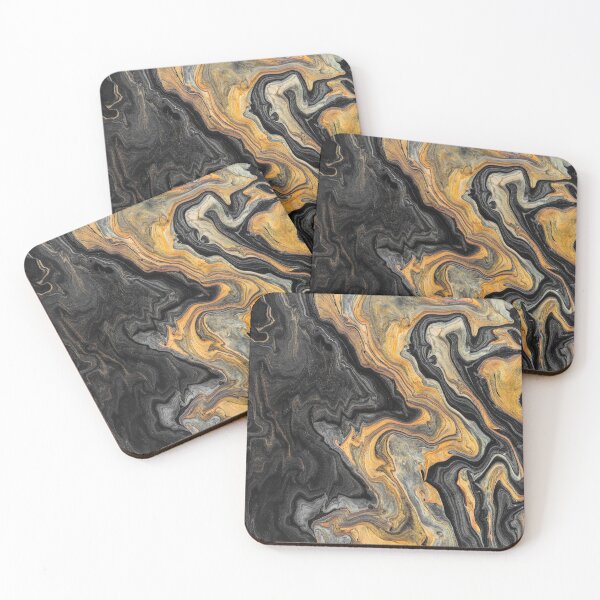 Item preview, Elemental Edge - Ebon Gold Stone designed and sold by miTeless seDign.