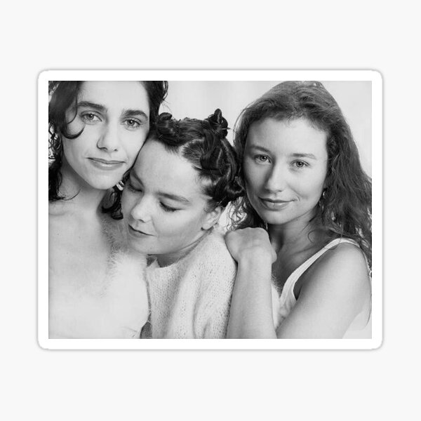 Rare B&W Portrait of Bjork, PJ Harvey, and Tori Amos Sticker
