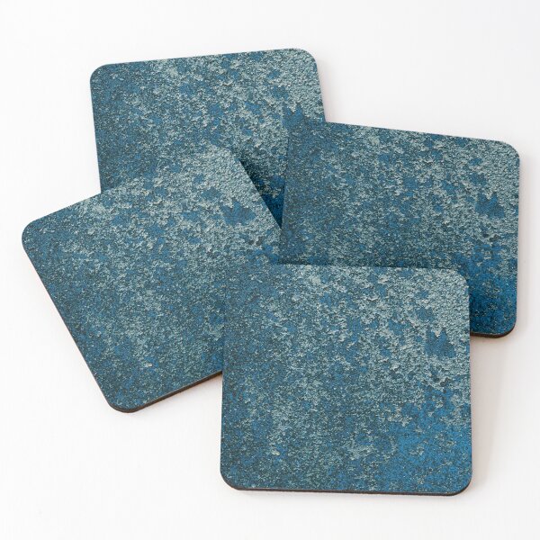 Item preview, Dark Sapphire Blue Rusted Metal Texture Abstract designed and sold by TGIYHome.