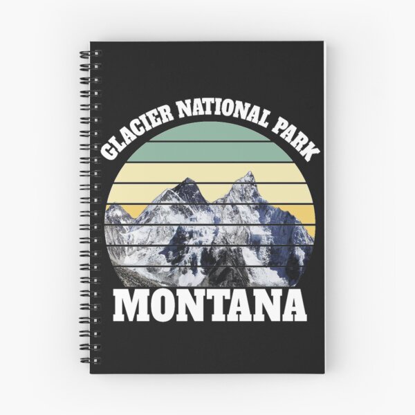 Item preview, Glacier National Park Vintage Mountains Us Clothing designed and sold by Clavitaps.