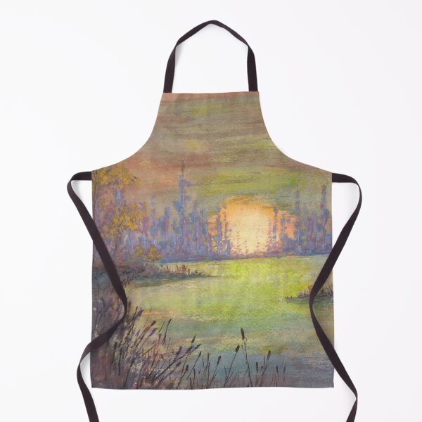 Item preview, Tranquil Evening Lake designed and sold by dabblerinksie.
