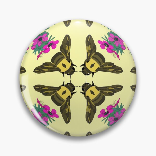 Item preview, The bee and the flower designed and sold by artinterrupted.