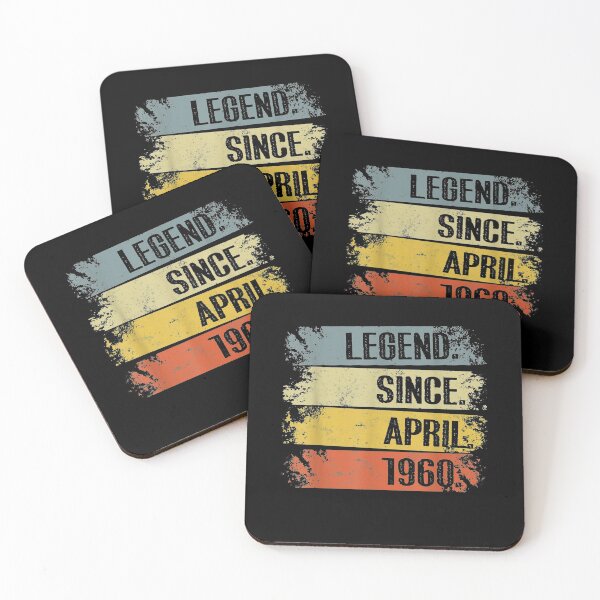 Item preview, 61st Birthday Limited Edition Retro Legend Since April 1960 Gift  designed and sold by venitamara.