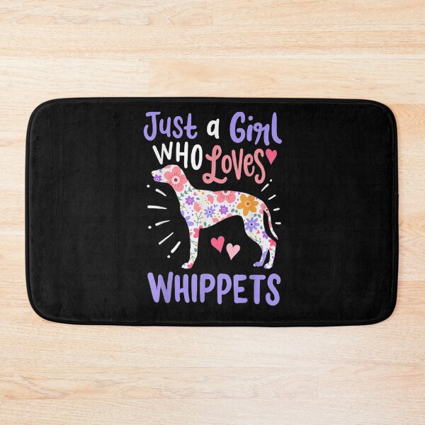 Artikelvorschau, Whippet Hund Nur ein Mädchen, das Whippets liebt Geschenk entworfen und verkauft von venitamara.